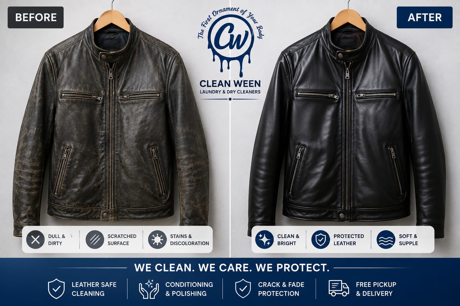 Before - Leather Jacket